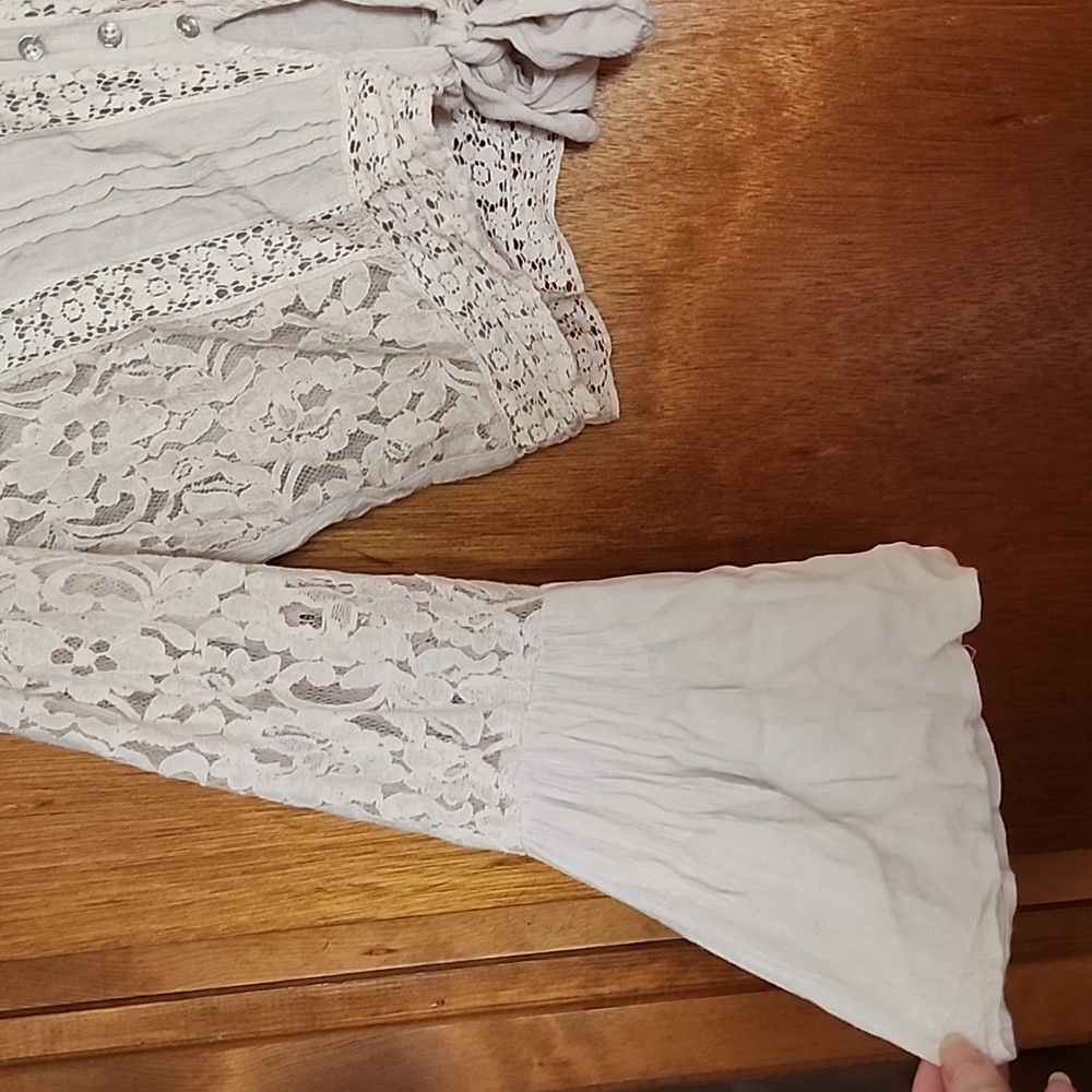 American Eagle outfitters Boho crop top - Picture 5 of 14